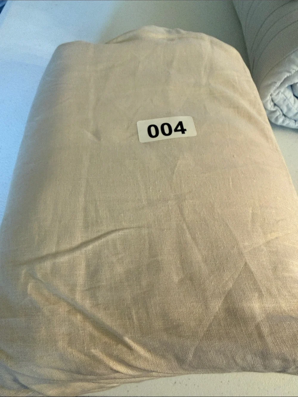 NWOT European Linen Duvet Set - Natural  Color King/CalKing - 214 Retail